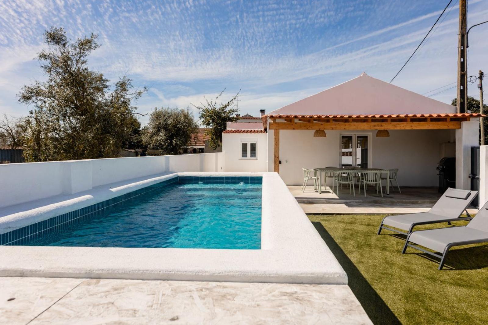 Country Pool House 27 Villa Abrantes Exterior photo